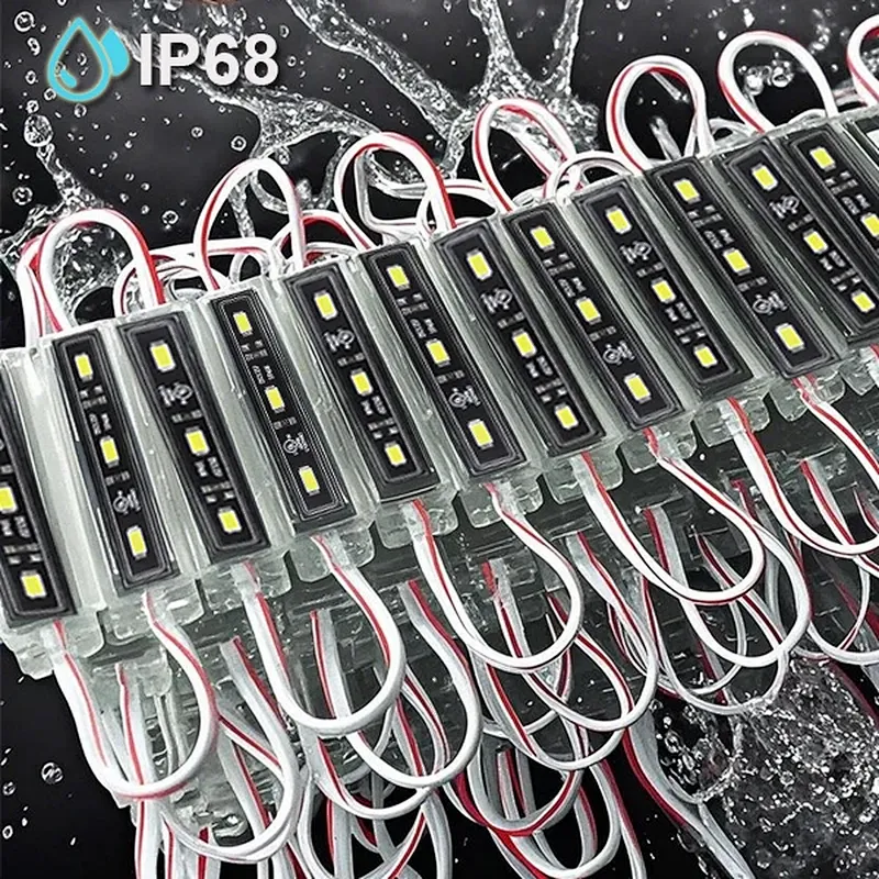 DC12V Outdoor Waterproof IP68 Single Color LED Module Light